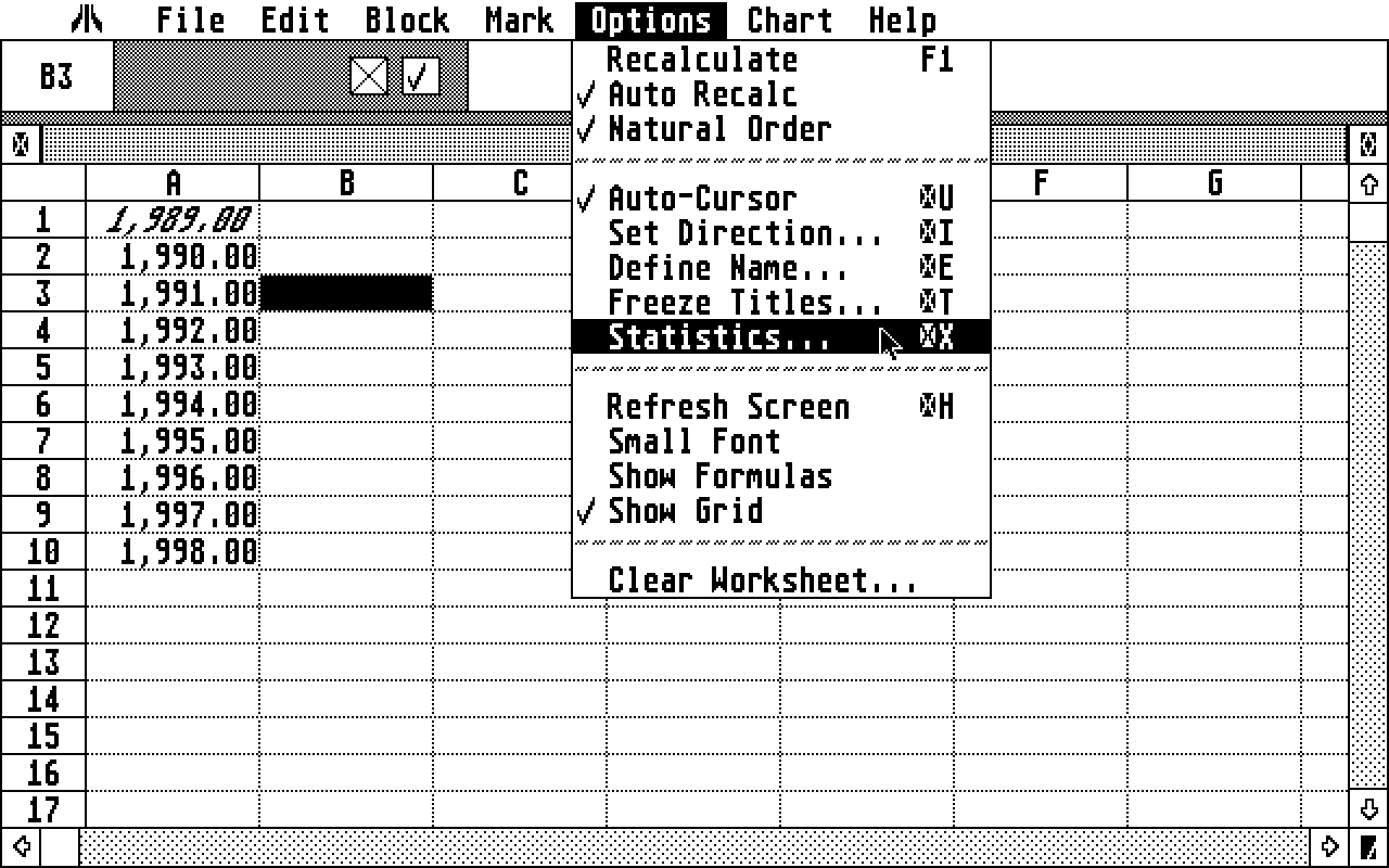 Opus atari screenshot